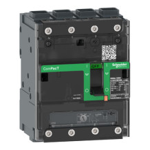 Disjoncteur ComPacT NSXm E (16 kA à 415 VAC), 4P 4d, 160 A déclencheur TMD, connecteurs EverLink