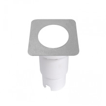 Ceci 90 Square Gris Satin Led GU10 3,5W 4K