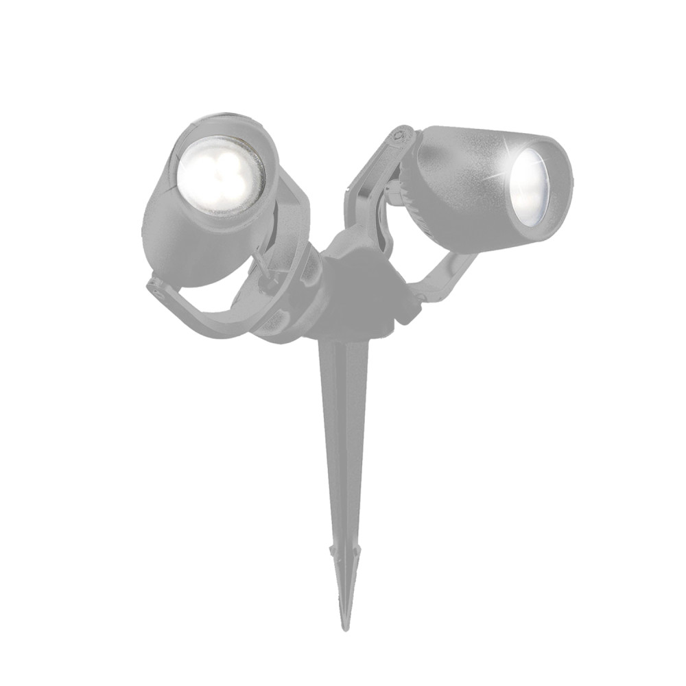 Minitommy El Spike 2L Gris satin led GU10 12W