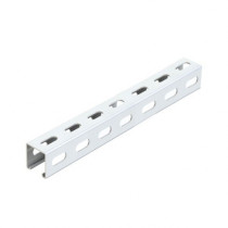 Rail de fixation et de supportage perforé 3F 41x41