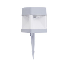 Elisa Spike Gris Transp Led GX53 7W 4K