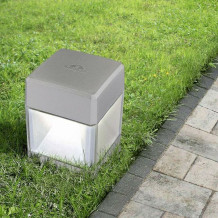 Elisa Spike Gris Transp Led GX53 7W 4K