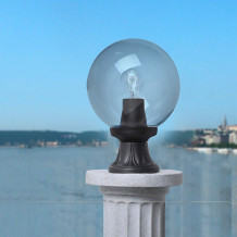 Globe mikrolot G250 Noir fumé E27