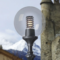 Globe G500 classic Base noir fumé E27