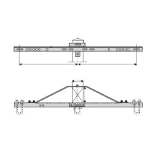 Herse d'ancrage simple H61E