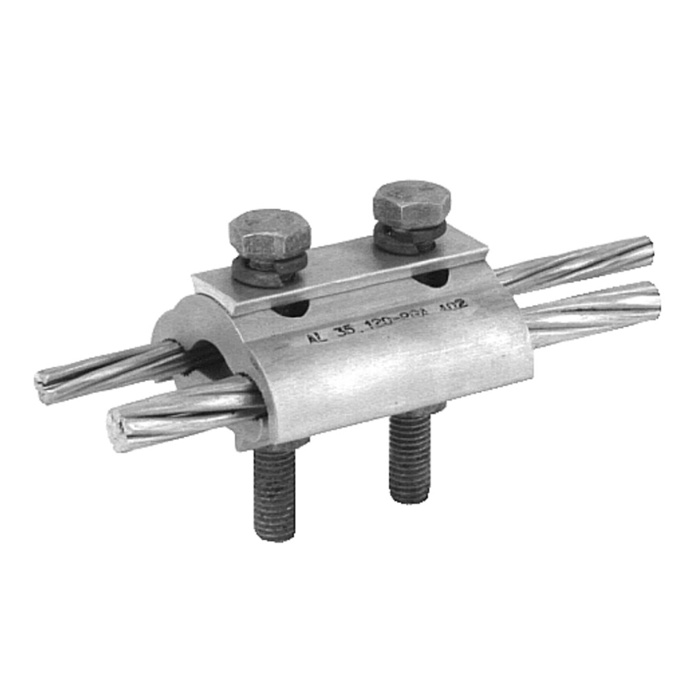 Raccord aluminium à rainures parallèles