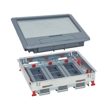 Kit boîte de sol complet supports horizontaux18 modules tous types de sol