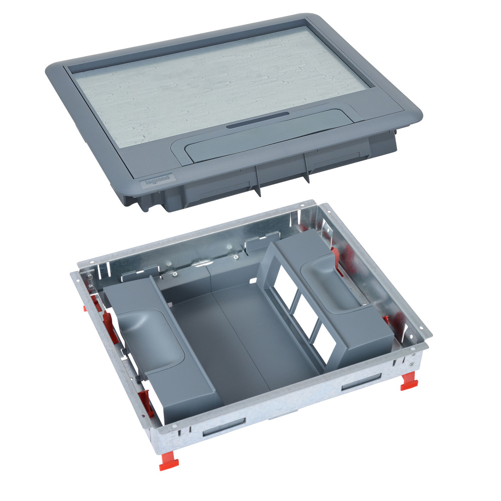 Kit boîte de sol complet supports verticaux 12 modules tous types de sol