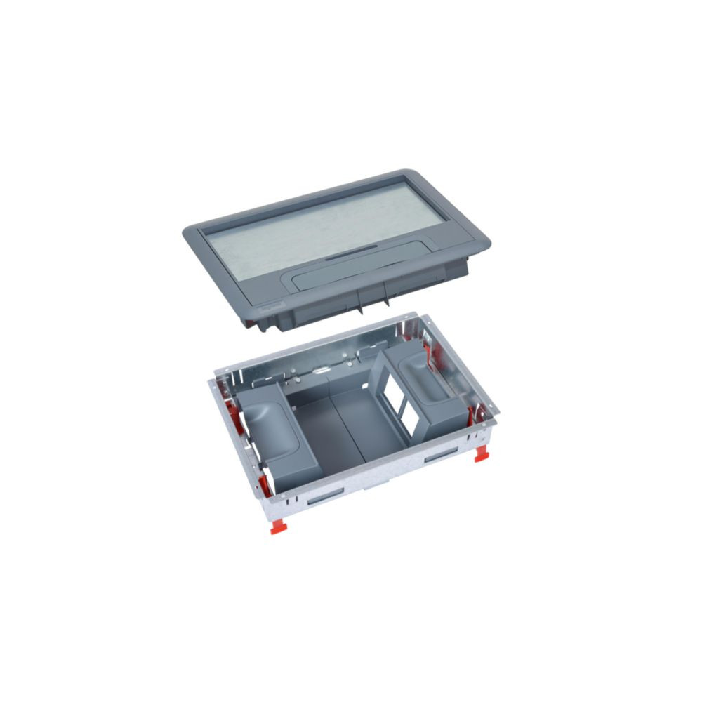 Kit boîte de sol complet supports verticaux 8 modules tous types de sol