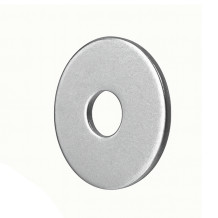 Rondelle plate diamètre 8 en acier zingué