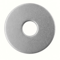 Rondelle plate diamètre 8 en acier zingué