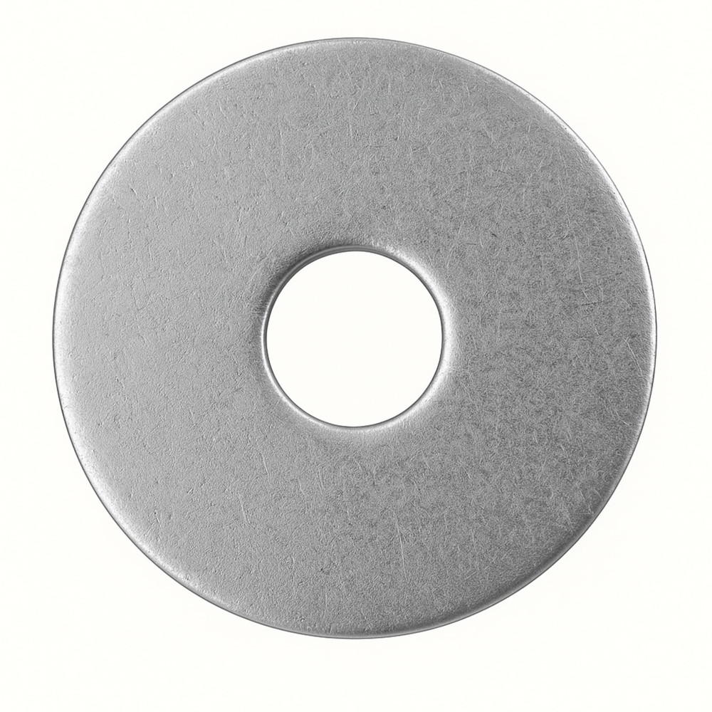 Rondelle plate diamètre 14 en acier zingué