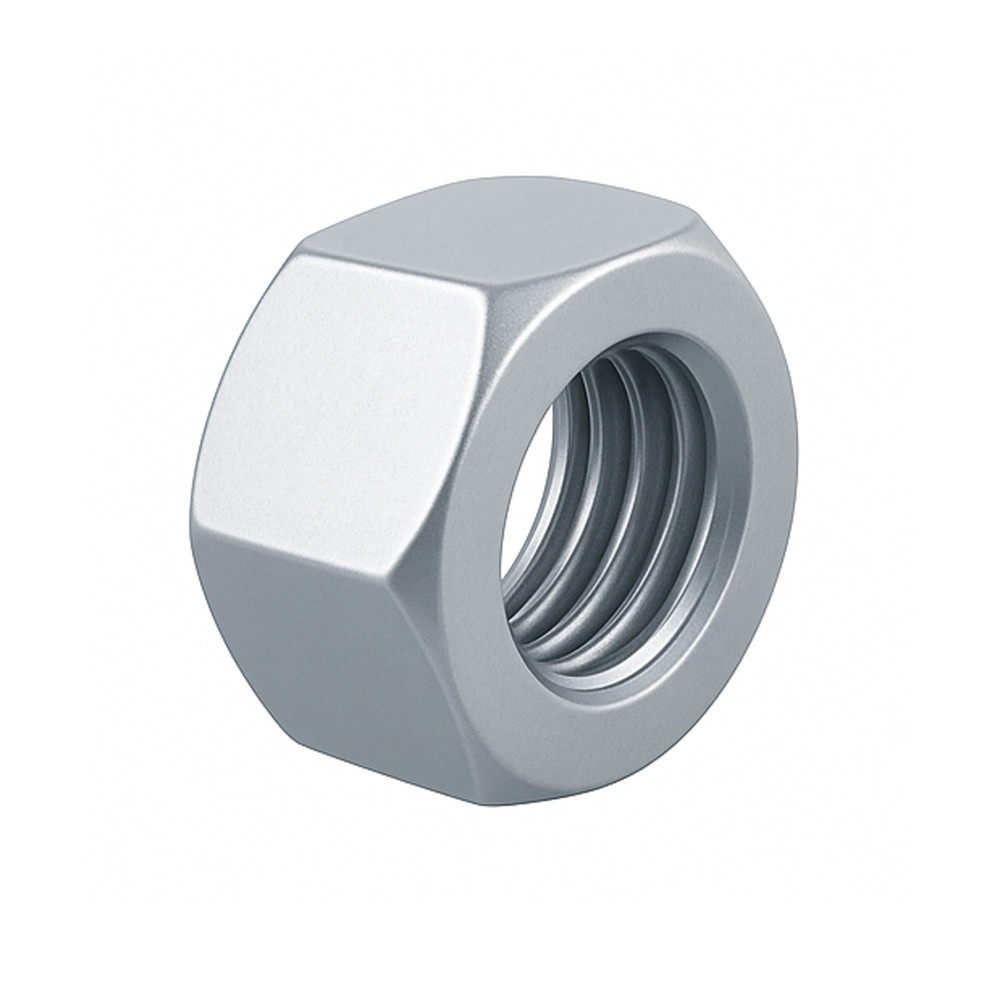 Écrou hexagonal diamètre 10 en Acier zingué