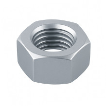 Écrou hexagonal diamètre 6 en Acier zingué