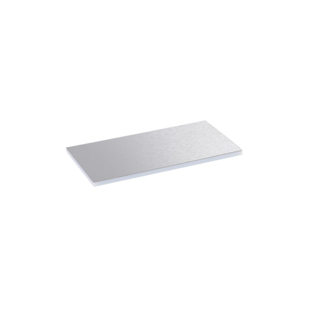 Plaque de finition pour couvercle plastique pour boîte de sol version standard 8 modules ou 12 modules