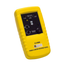 Testeur de rotation de phases et de moteurs avec et sans connexions