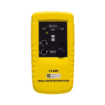 Testeur de rotation de phases et de moteurs avec et sans connexions
