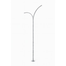 Candélabre 12mDC Altair H10m+Cr OC Double S15m H2m