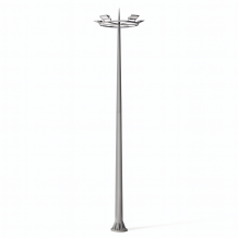 Mât de 24 m de haut Dodecagon avec (150-420) 24000mm