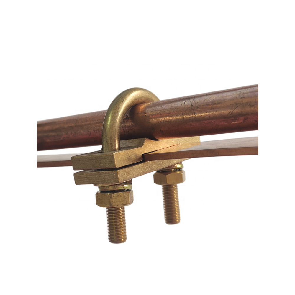 Collier de prise de terre pour conducteur rond 14.2-25mm/25*3mm