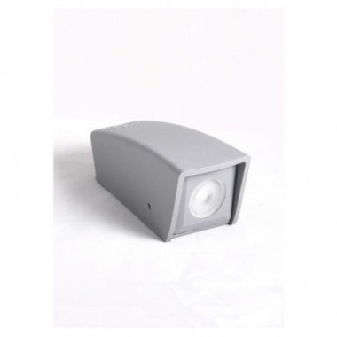 Lampe murale Mamete Square 22 Gris - Fumagalli