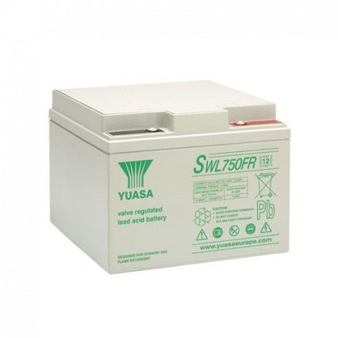 Batteries à Gel 12V 25Ah - SWL750FR Industriel VRLA -  Yuasa