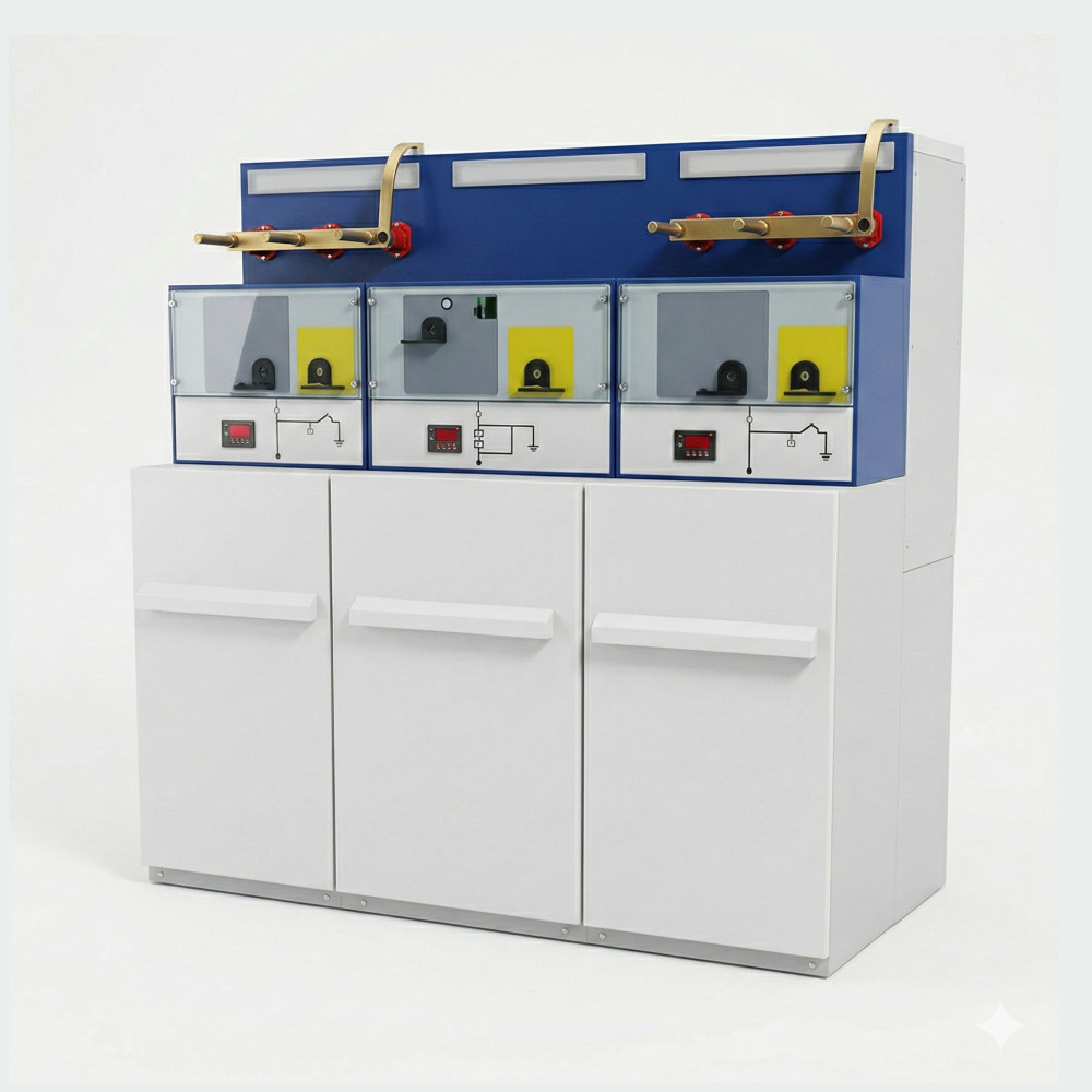 Cellule GIS 24kV HN 12-5kA-1s CGMCOSMOS-2LP (2IM+ 1PM COMPACT) RMU Manuelle N.E