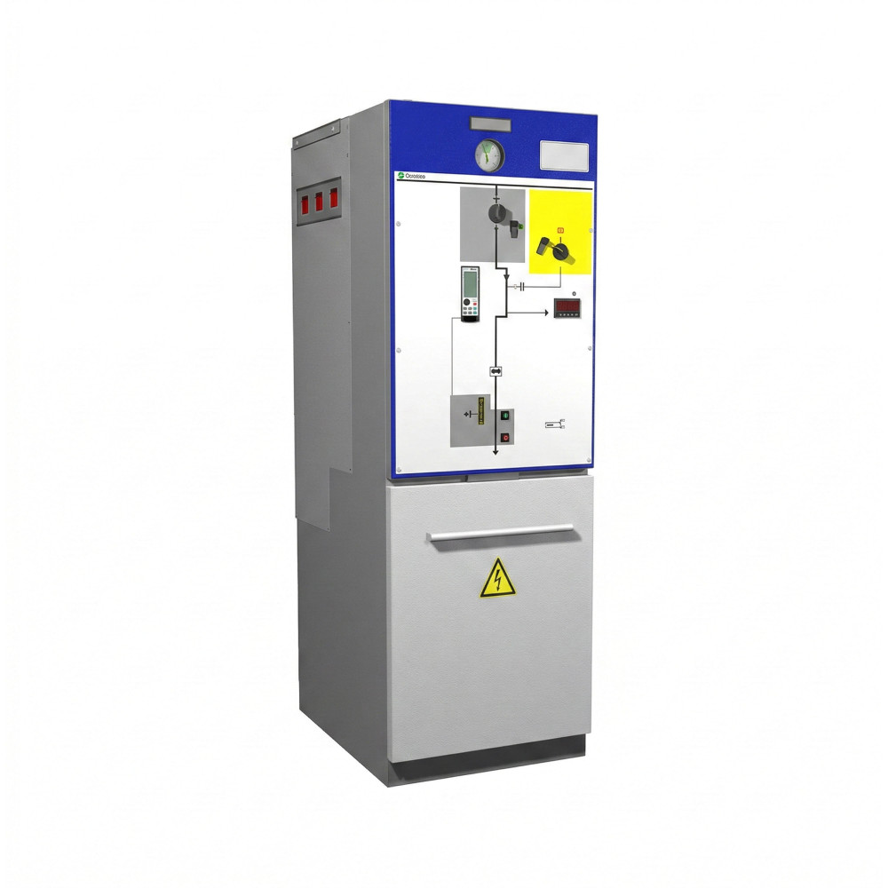 Cellule GIS 36kV 16kA 1s CGM.3-V.AV Protection de ligne par disjoncteur D.E