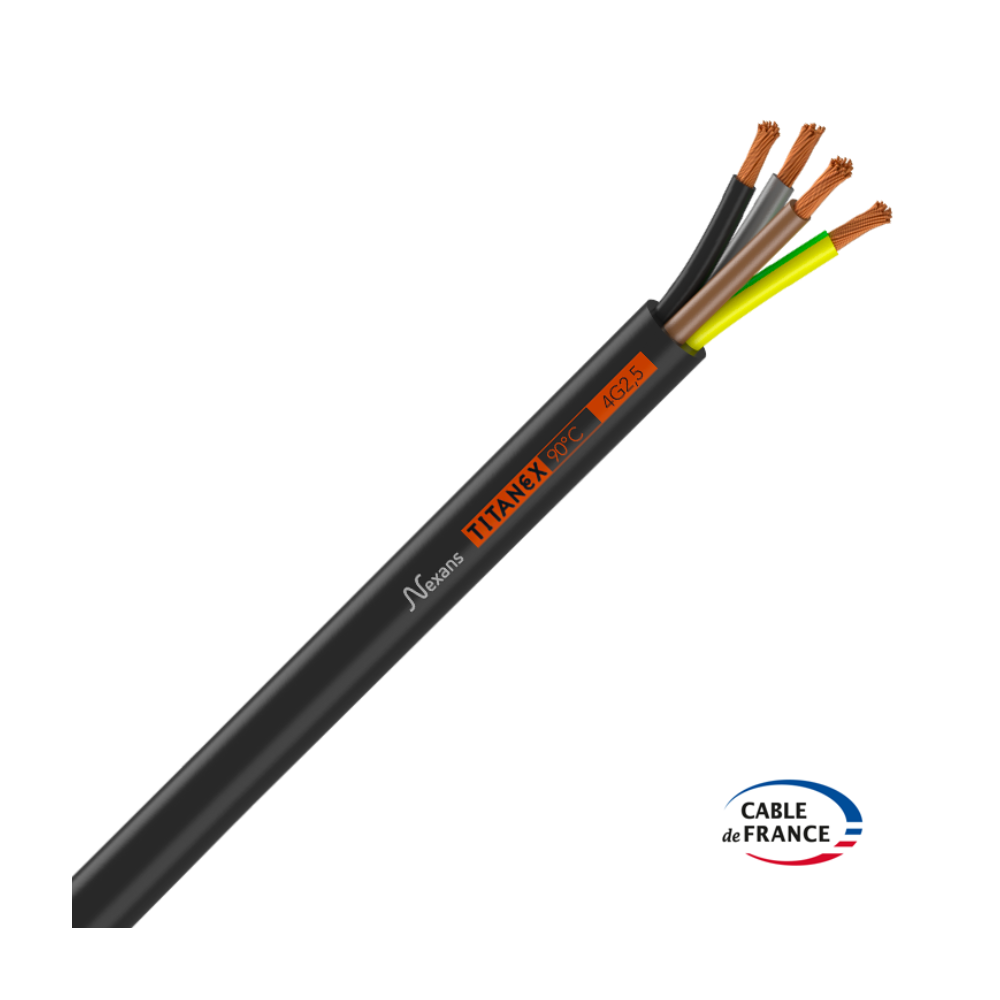 H07RNF - Cable Titanex  1G 6mm² Souple