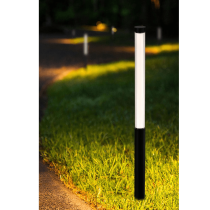 Lampe de jardin LED 18W IP65 noir 3000K 50×900 mm