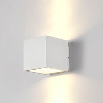 Applique murale extérieure LED 12W IP54 noir 3000K L115×W100×H100 mm