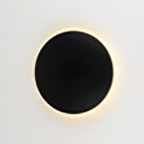 Applique murale LED 12W IP65 noir 3000K 180×35 mm