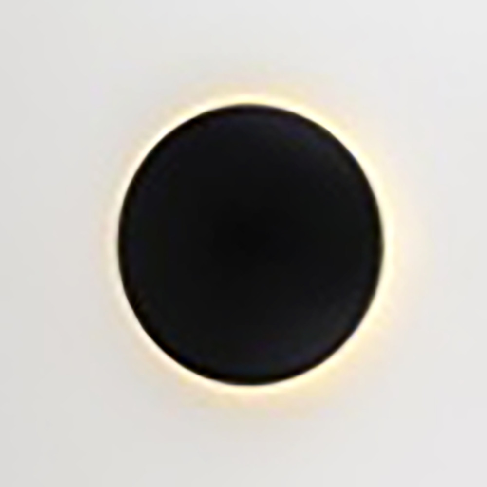 Applique murale LED 12W IP65 noir 3000K 180×35 mm