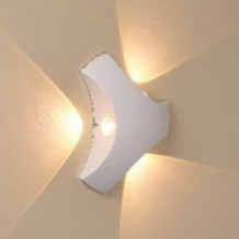 Applique murale LED 7W IP65 noir 3000K L193×W193×H49 mm