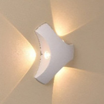 Applique murale LED 7W IP65 noir 3000K L193×W193×H49 mm