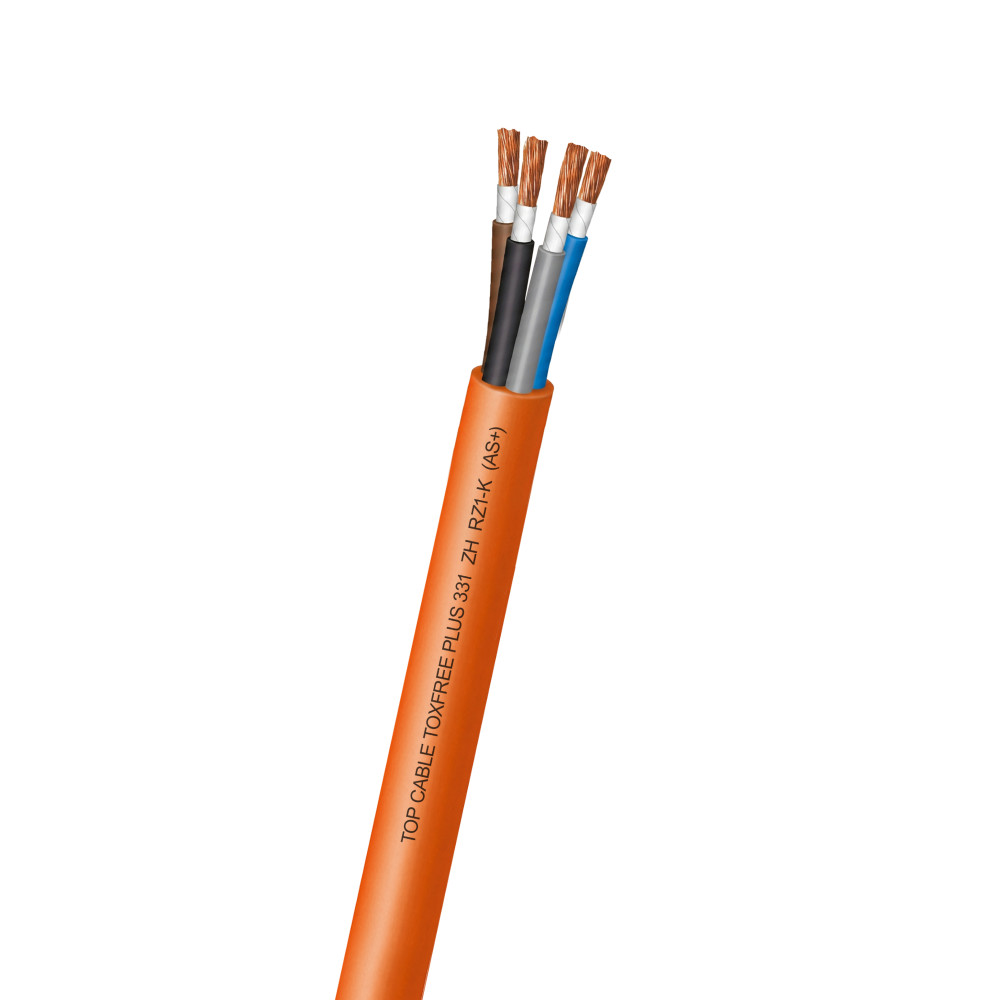 Câble résistant au feu CR1-C1 - 4x2,5 mm²