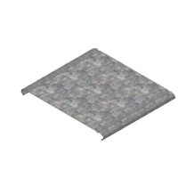 Couvercle pour chemin de câbles fil BFR- Largeur 150mm - finition Z275