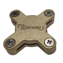 Raccord carré pour conducteurs plats – ruban à ruban, 25 × 3 mm, en alliage de cuivre
