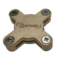 Raccord carré pour conducteurs plats – ruban à ruban, 25 × 3 mm, en alliage de cuivre