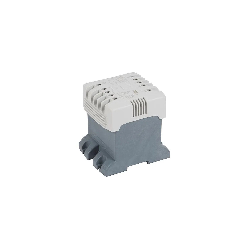 Transformateur de commande et sécurité à connexion à vis primaire 230V à 400V et secondaire 24V~ - 1000VA