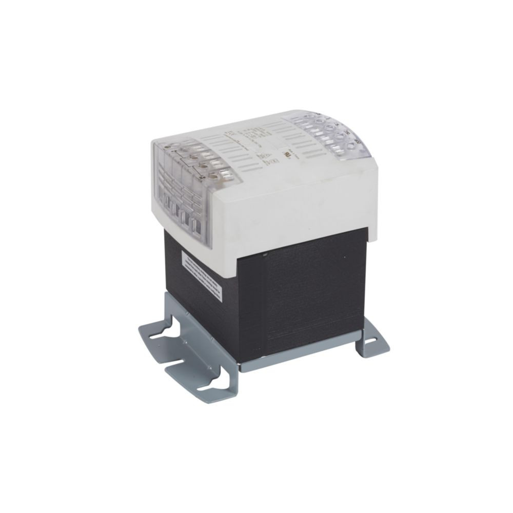 Transformateur de commande et sécurité à connexion à vis primaire 230V à 400V et secondaire 24V~ - 1000VA