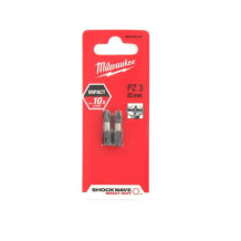 2 embouts pozidriv pz3 25 mm