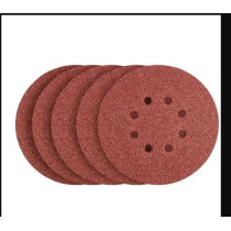 Lot de 5 disques abrasifs auto-agrippants, 6 trous, diamètre 150 mm, grain 120
