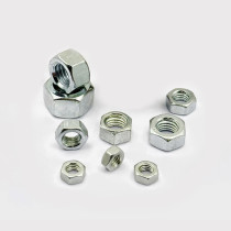 Écrou hexagonal diamètre 8 en Acier zingué