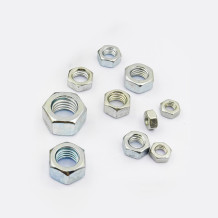 Écrou hexagonal diamètre 6 en Acier zingué