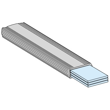 LVS04742 - Barre souple isolée, 20x2mm,  200A, L1800mm