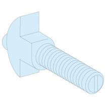 LVS04767-Linergy LGY, boulons barres, vis+écrous+rondelles, pour connexion au rail M8x39 (20 pcs.)