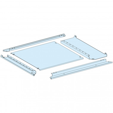 LVS08487| PrismaSeT P Active - Plaque passe-câbles pleine IP55 - IP55 - L650+1