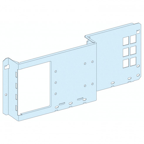 LVS03030 - Plaque de montage, PrismaSeT G, pour NSX/CVS/INS 250A, horizontal fixe, bascule, 5M, W600mm