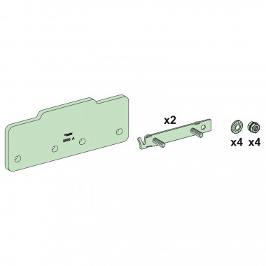 LVS04621- Linergy TB - Eclisse pour jeux de barres Horizontal jusqu'à  2000/2500A